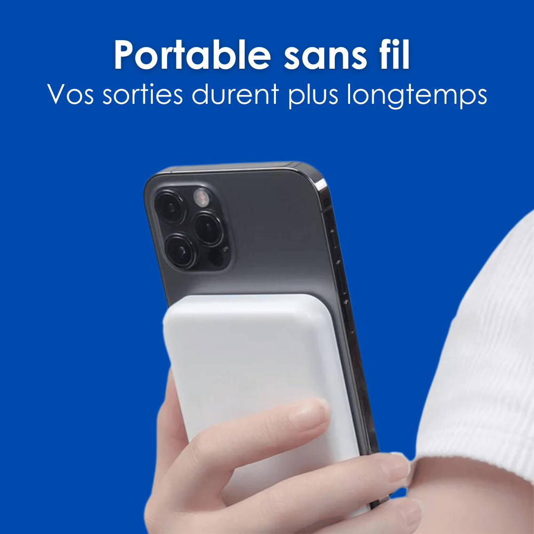 MagneticBattery™ | Mini Chargeur Magnétique sans fil